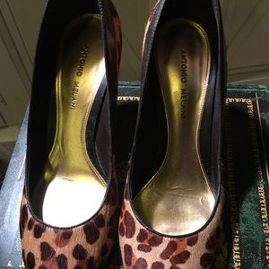 Animal Print Pumps
